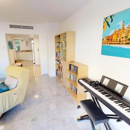 La Grande - Giotto - Beau 3p Climatise Avec Grande Terrasse Calme Dans Avec Piscine Mae-9841 Menton